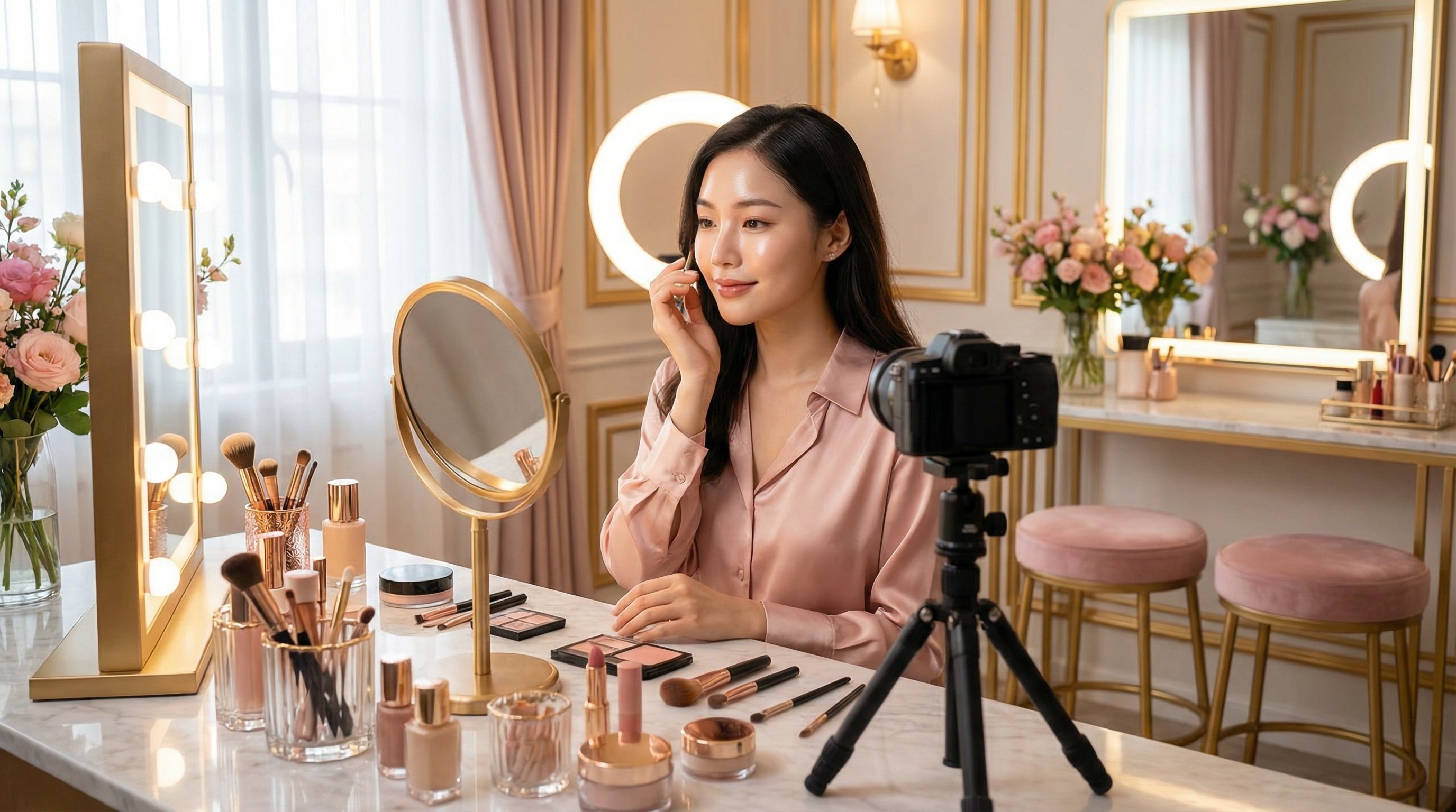 探花美妆视频教程